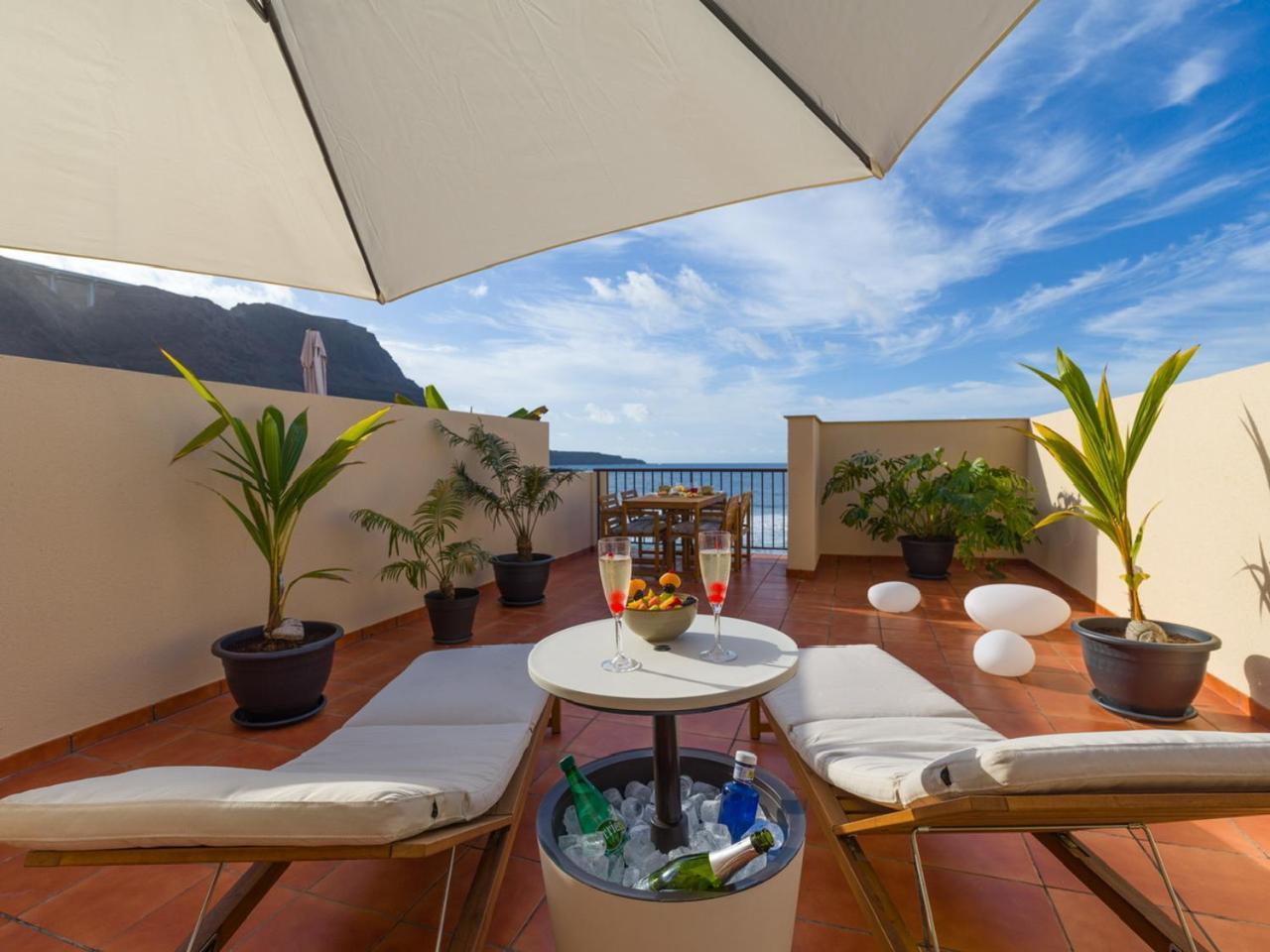 Giraud II - Secluded Beachfront Duplex Santa Maria de Guia de Gran Canaria Экстерьер фото